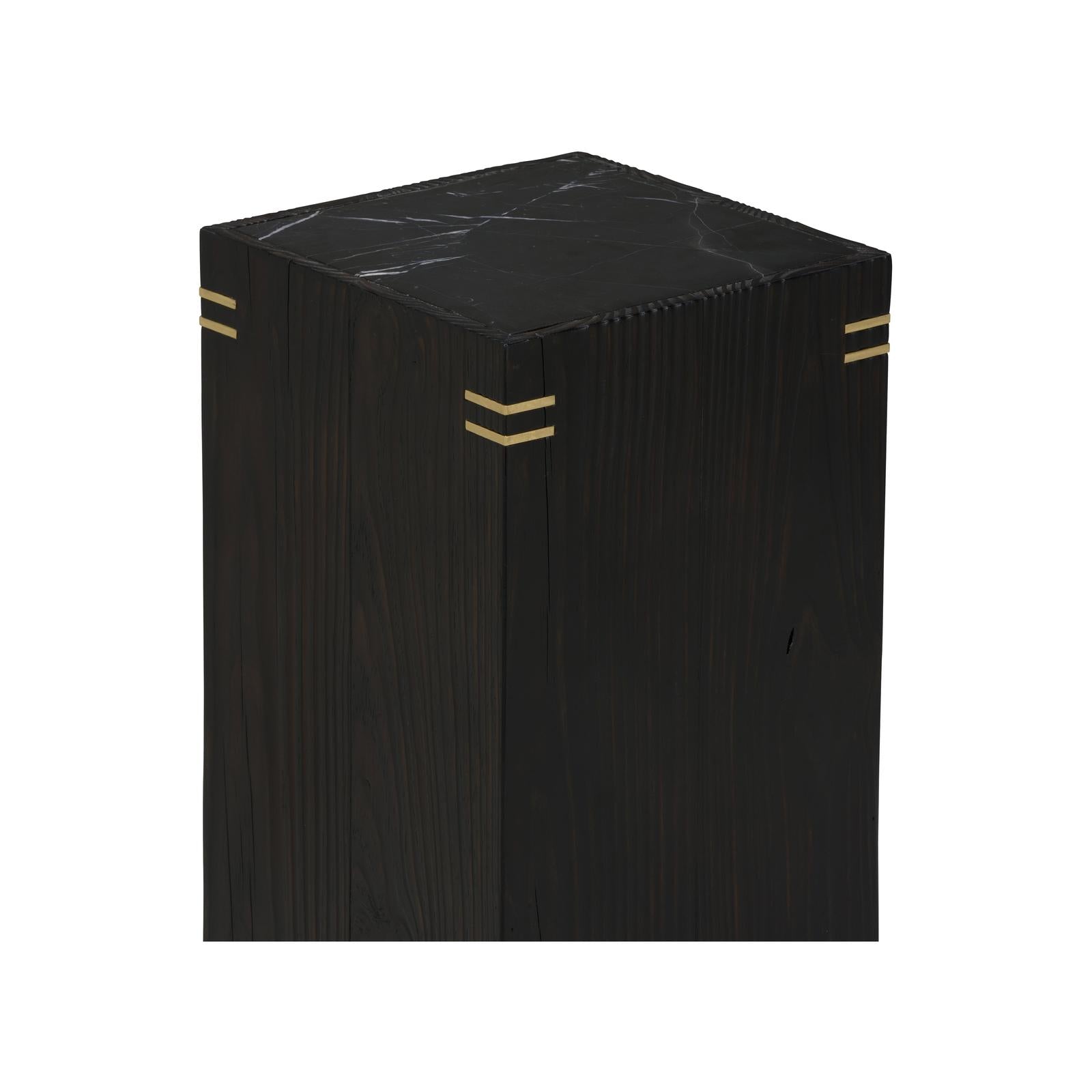 Wildwood Shou Sugi Ban Pedestal