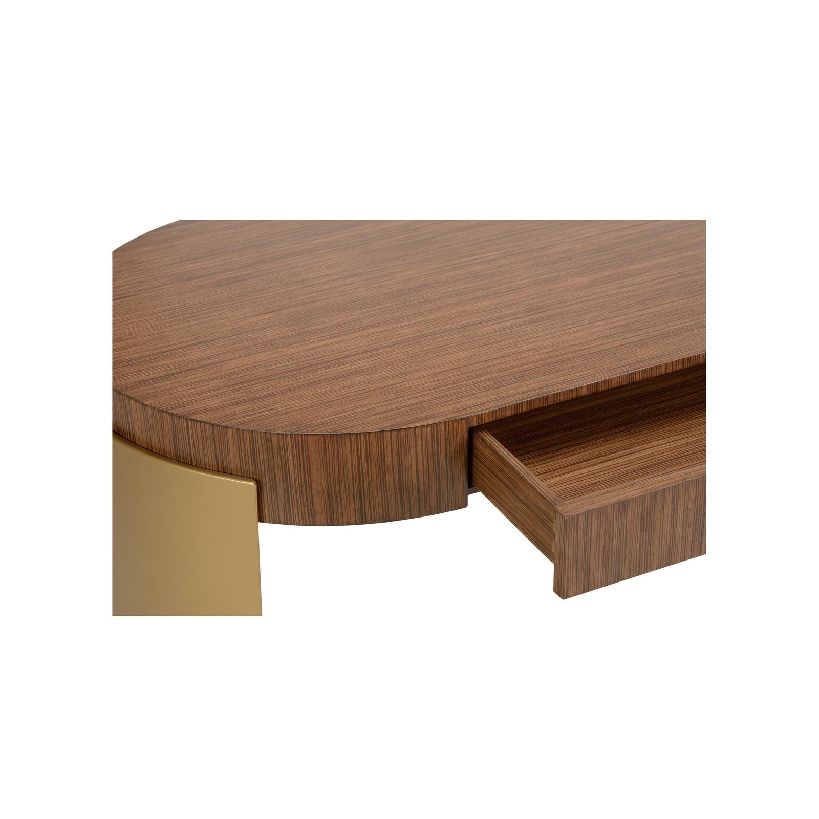 Wildwood Zebrano Office Desk
