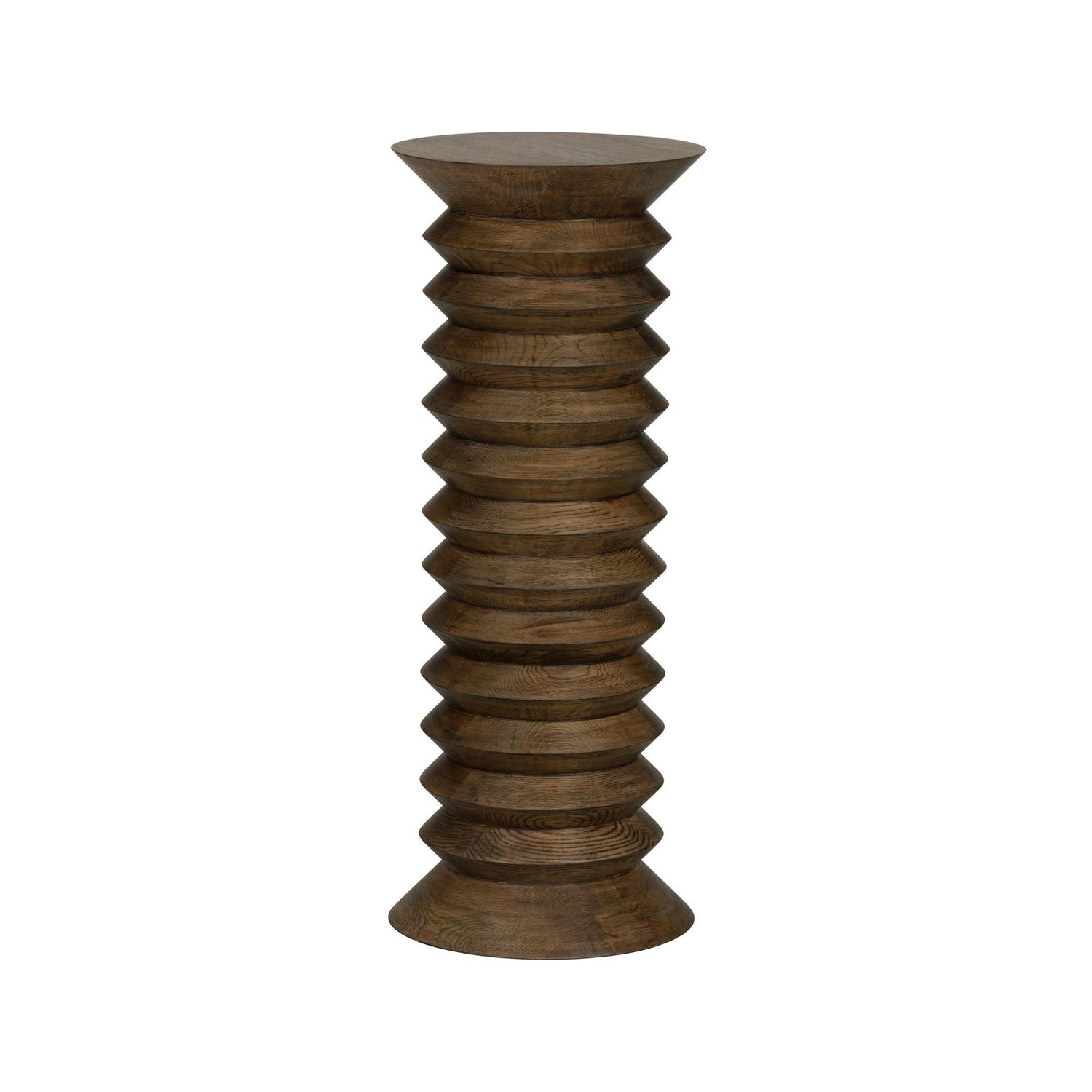Wildwood Stax Oak Veneer Pedestal