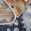 Feizy Melrose 39P1F Transitional Floral & Botanical Rug in Ivory/Red/Blue