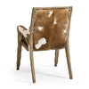 Jonathan Charles Echo Canyon Leather & Hide Arm Chair