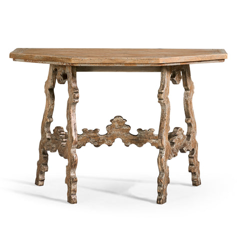 Jonathan Charles Caldera Curved Console Table