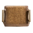 Jonathan Charles Echo Canyon Leather Footstool