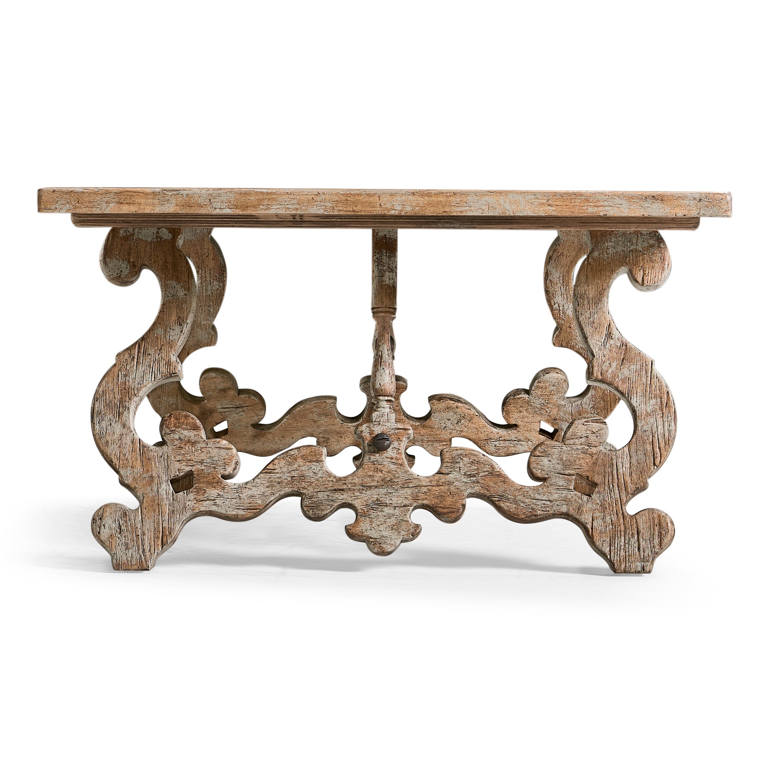 Jonathan Charles Caldera Curved-Base Cocktail Table