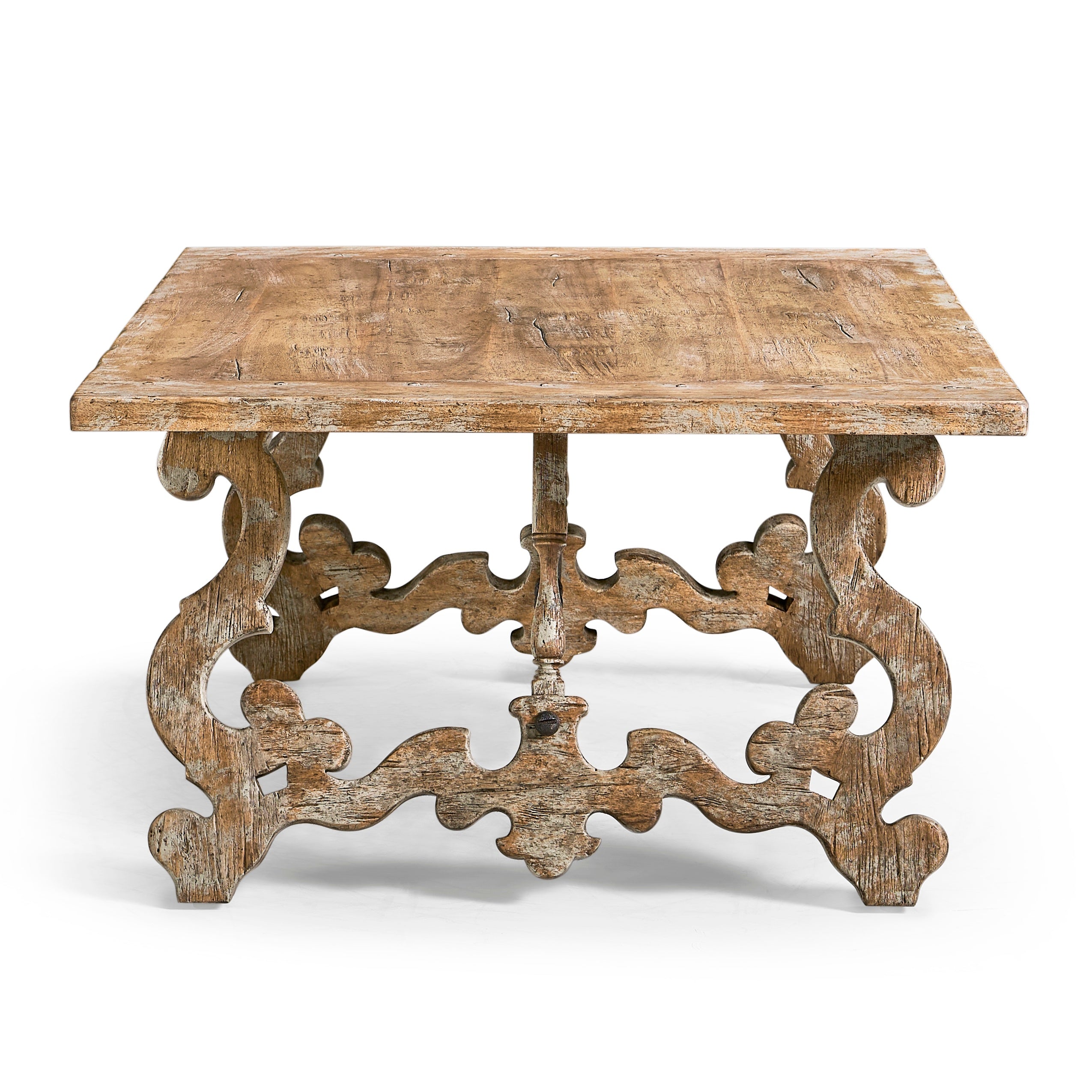 Jonathan Charles Caldera Curved-Base Cocktail Table
