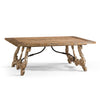 Jonathan Charles Caldera Curved-Base Cocktail Table