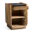 Jonathan Charles Stone Ridge Narrow Nightstand Light
