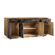 Jonathan Charles Stone Ridge Marble Credenza Light