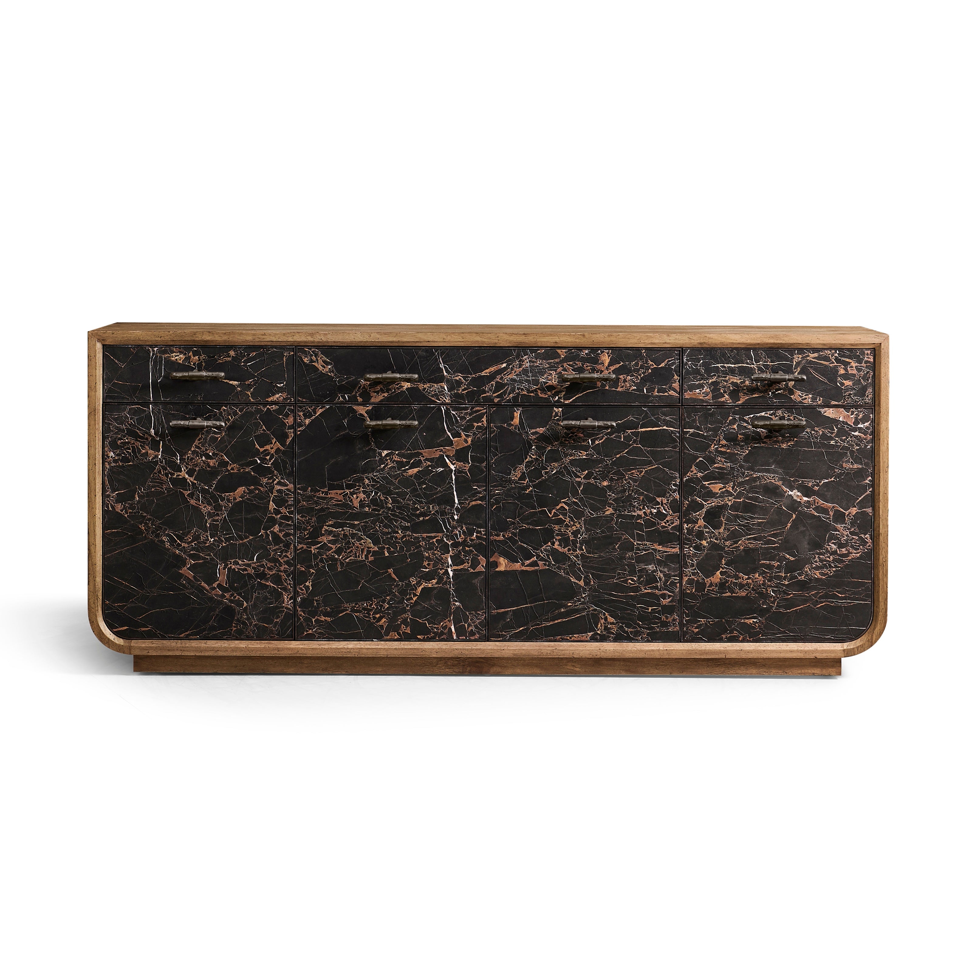 Jonathan Charles Stone Ridge Marble Credenza Light