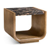 Jonathan Charles Stone Ridge Marble Side Table Light