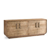 Jonathan Charles Stone Ridge Leather Credenza Light