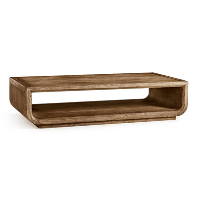 Jonathan Charles Stone Ridge Rectangular Cocktail Table Light