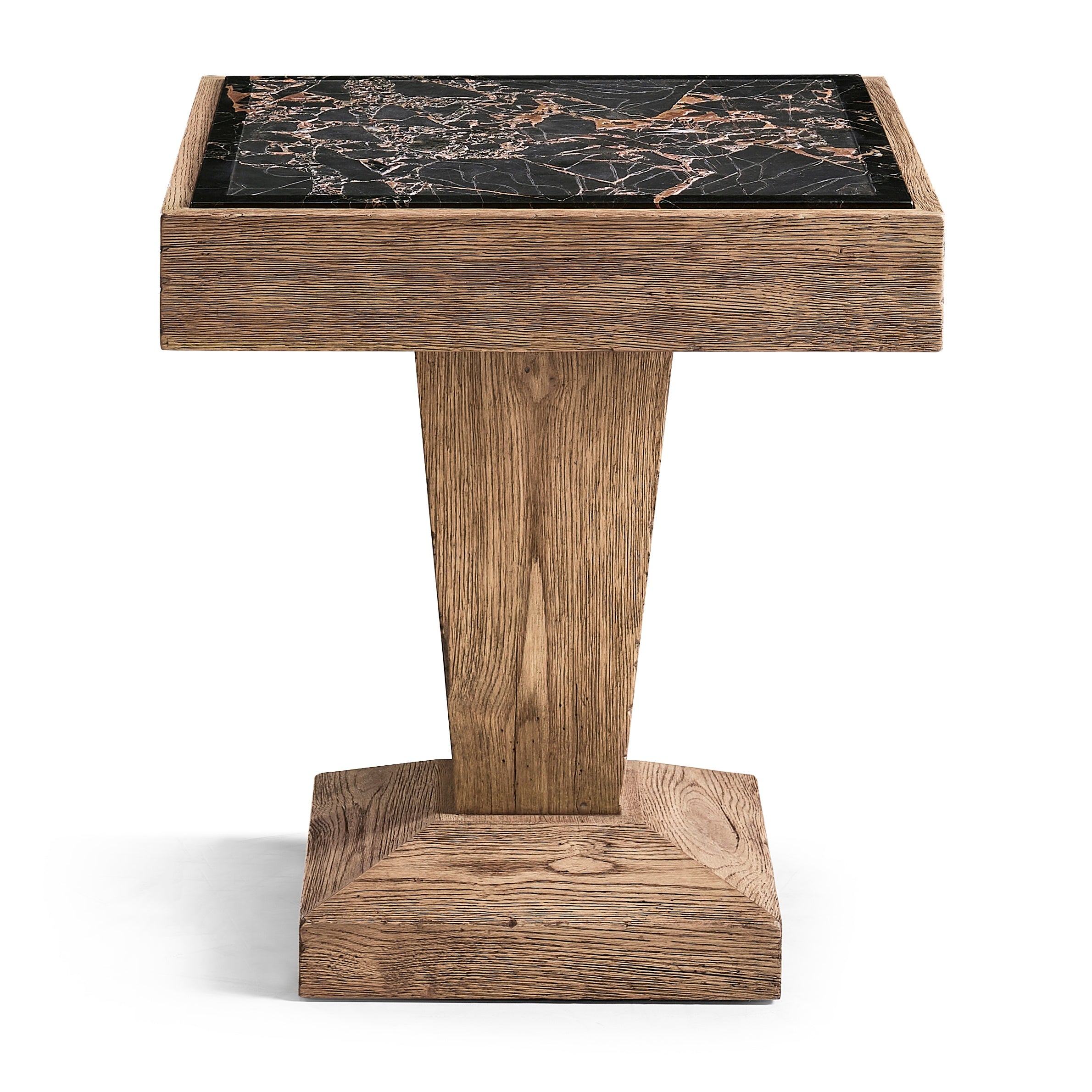 Jonathan Charles Echo Canyon Square Marble Side Table