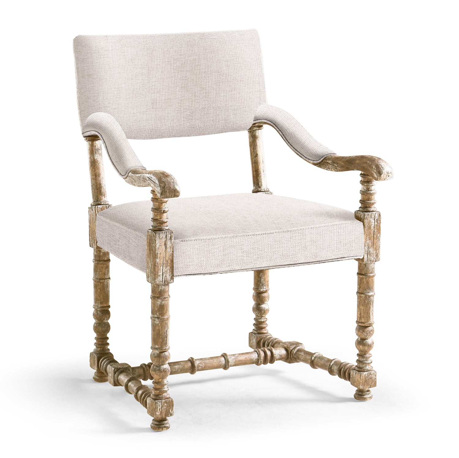 Jonathan Charles Caldera Upholstered Arm Chair