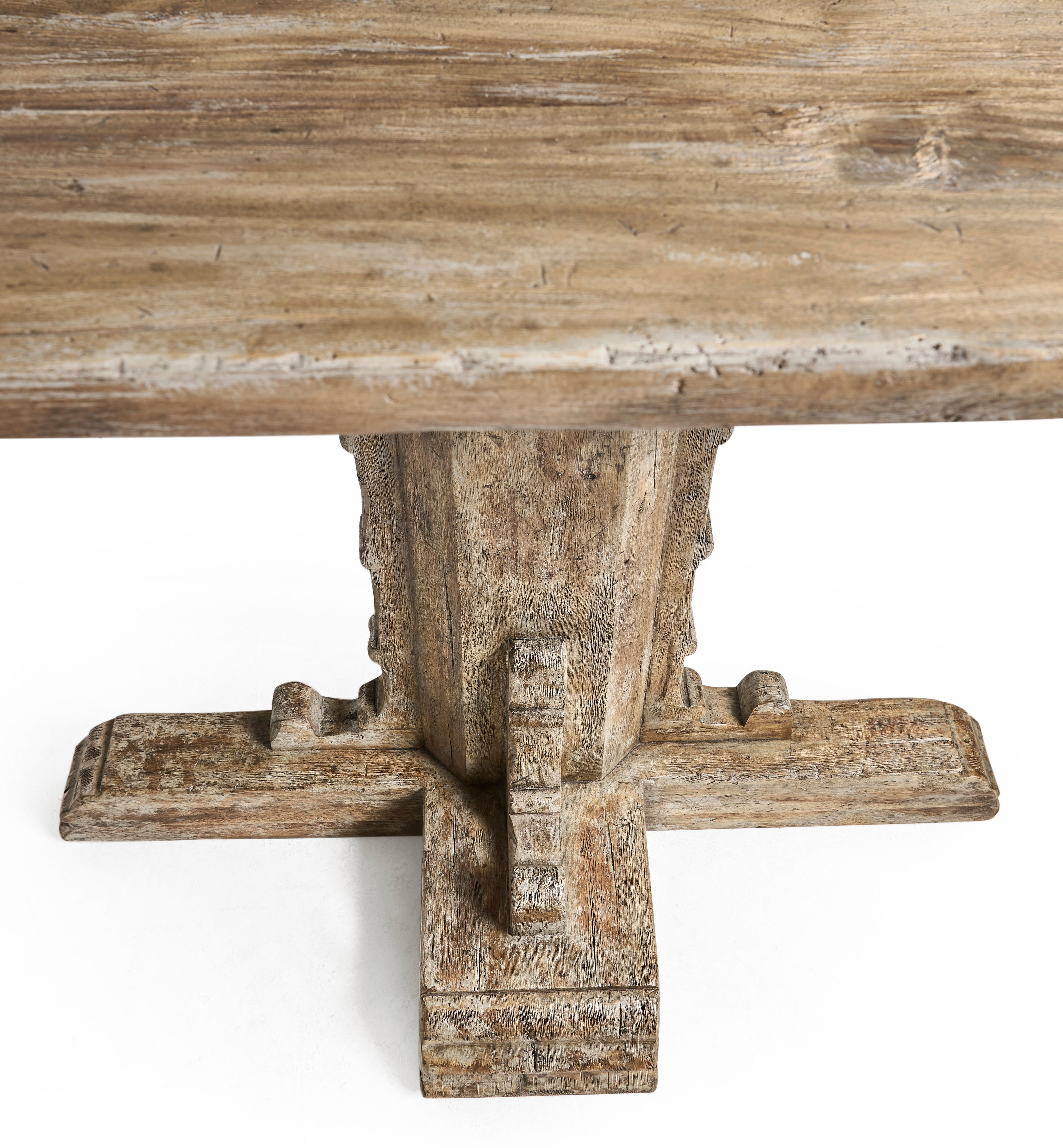 Jonathan Charles Caldera Pedestal-Base Console Table