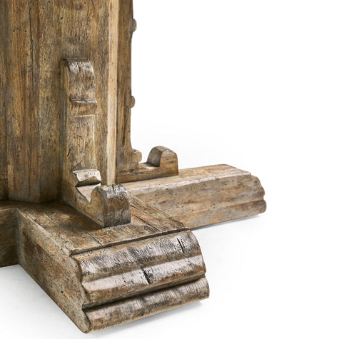 Jonathan Charles Caldera Pedestal-Base Console Table