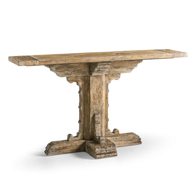 Jonathan Charles Caldera Pedestal-Base Console Table