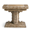 Jonathan Charles Caldera Pedestal-Base Side Table