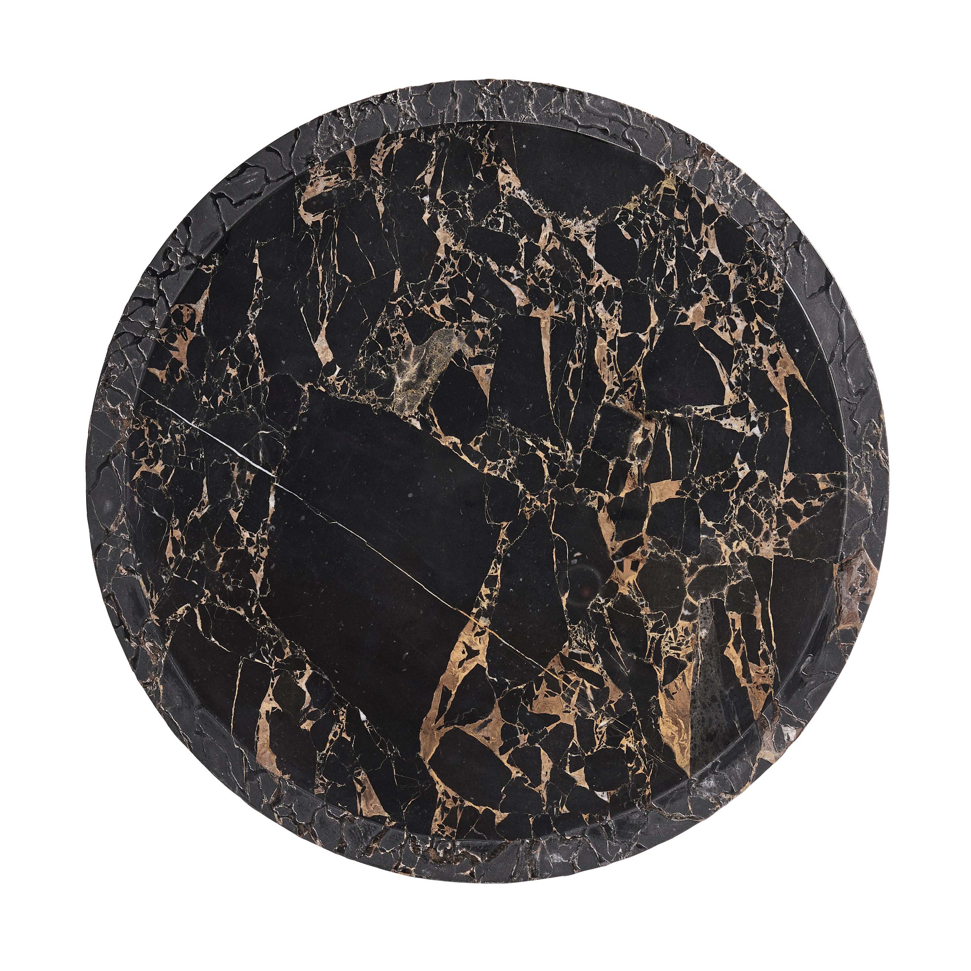Jonathan Charles Echo Canyon Round Marble Side Table