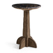 Jonathan Charles Echo Canyon Round Marble Side Table