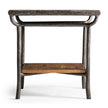 Jonathan Charles Forge Iron Square End Table