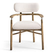 Jonathan Charles Stone Ridge Upholstered Dining Arm Chair