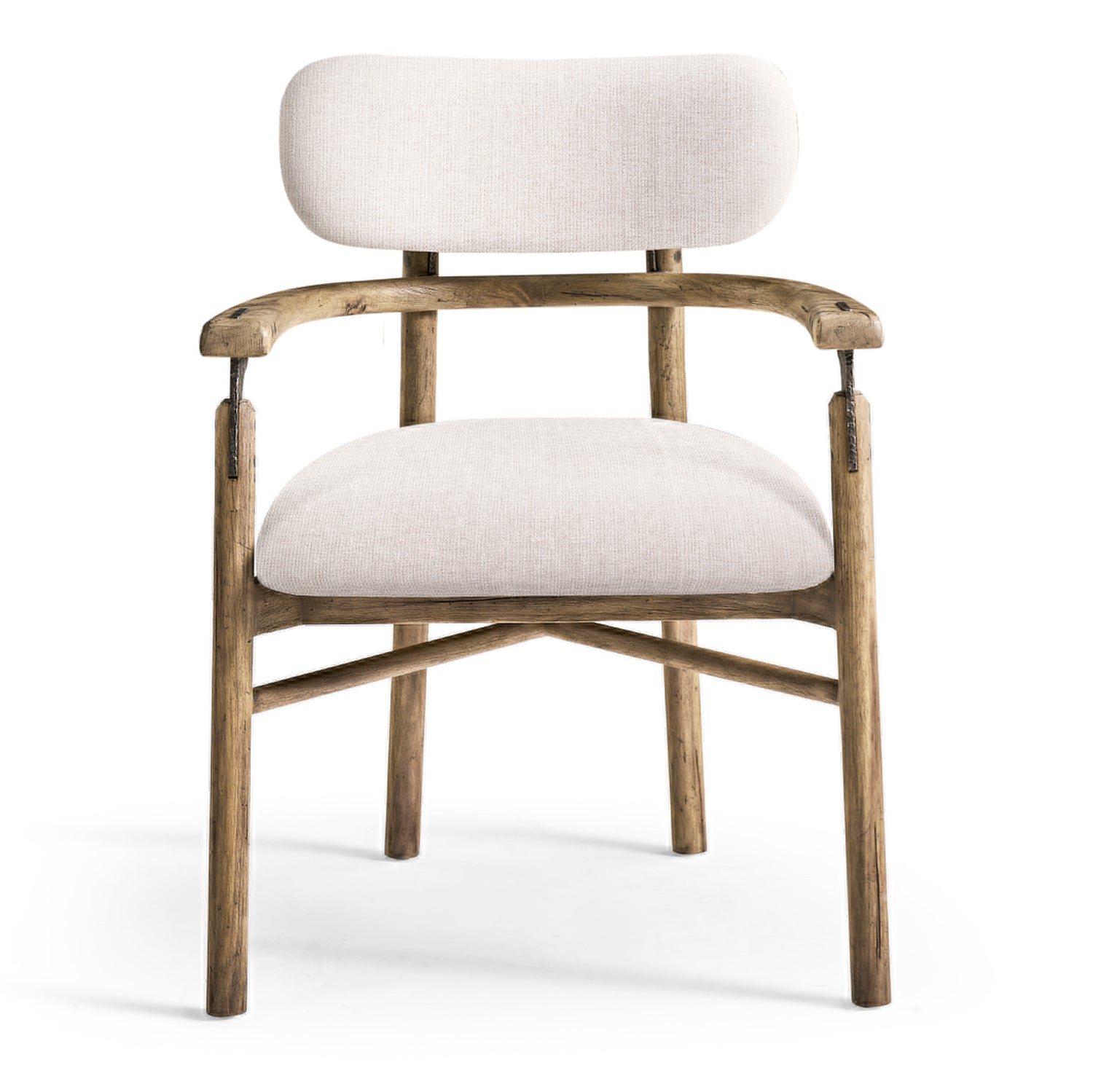 Jonathan Charles Stone Ridge Upholstered Dining Arm Chair