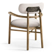 Jonathan Charles Stone Ridge Upholstered Dining Arm Chair