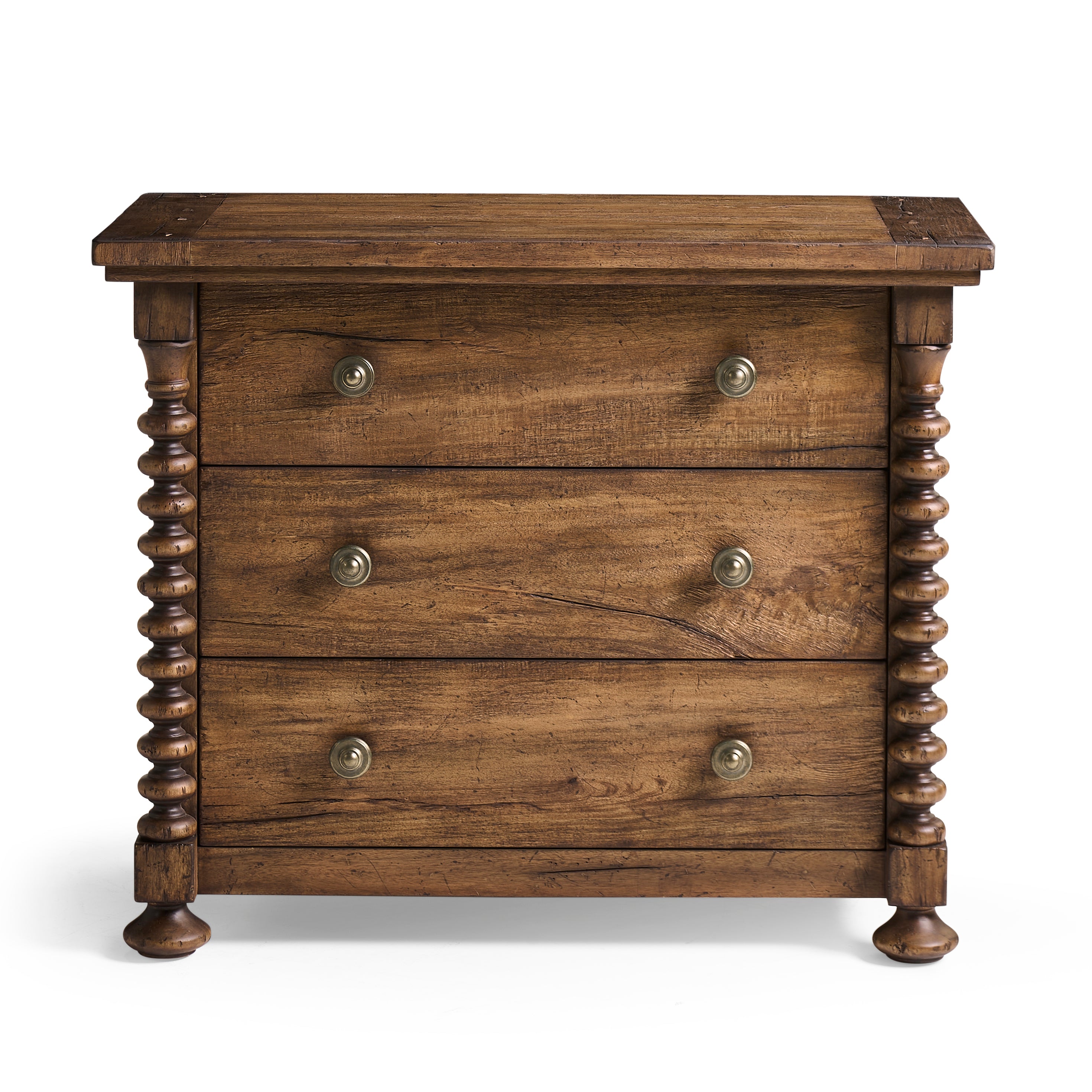 Jonathan Charles Tamarisk 3 Drawer Nightstand