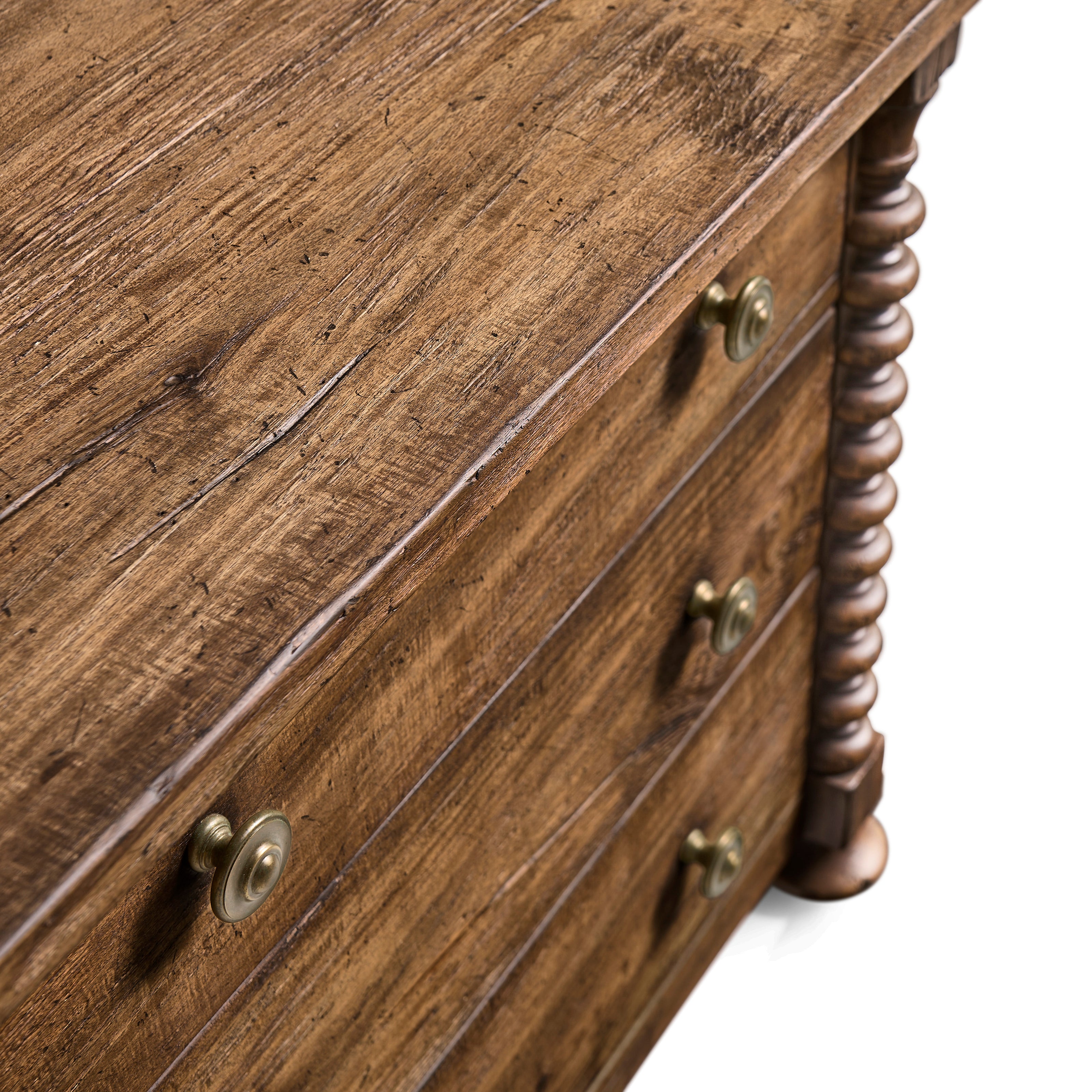 Jonathan Charles Tamarisk 3 Drawer Nightstand
