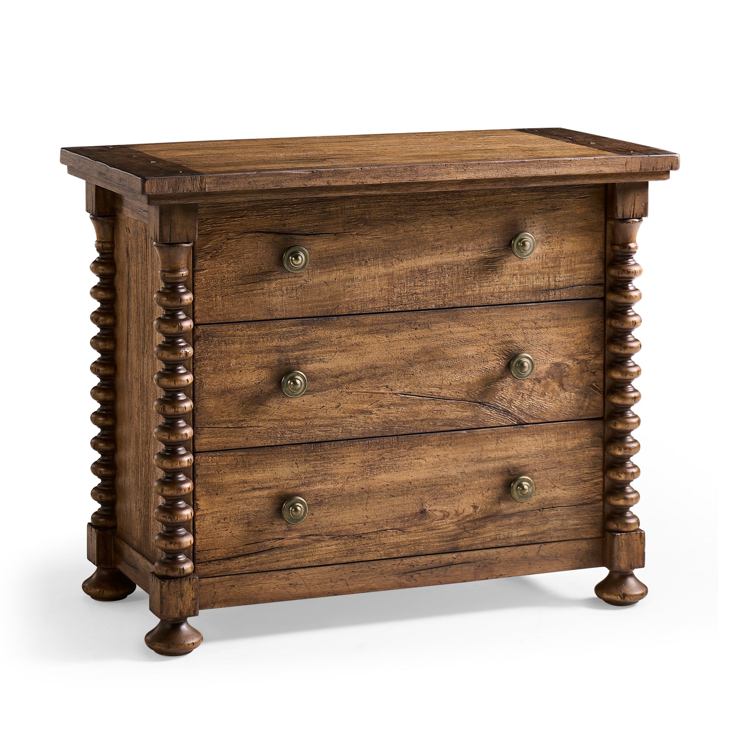 Jonathan Charles Tamarisk 3 Drawer Nightstand