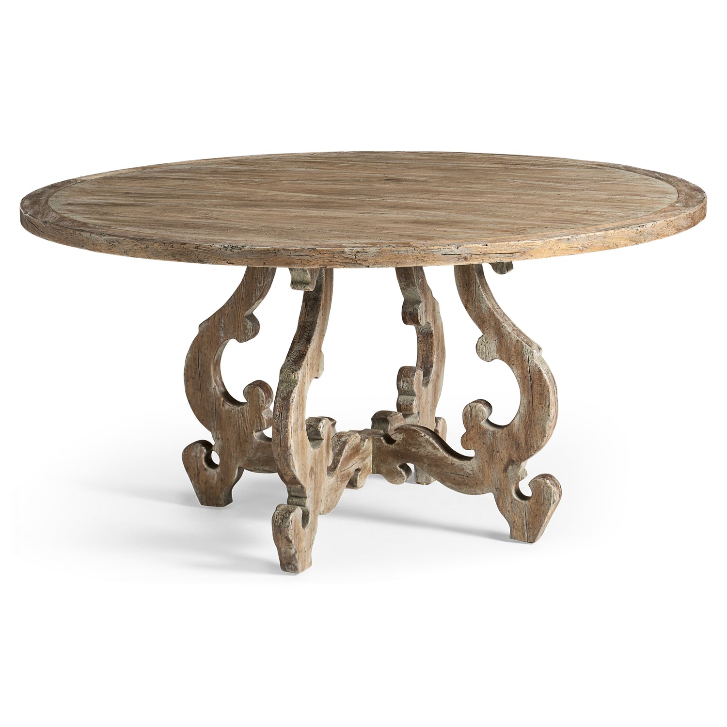 Jonathan Charles Caldera Round Dining Table 60"