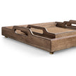 Jonathan Charles Palm Court Square Tray Set of 2