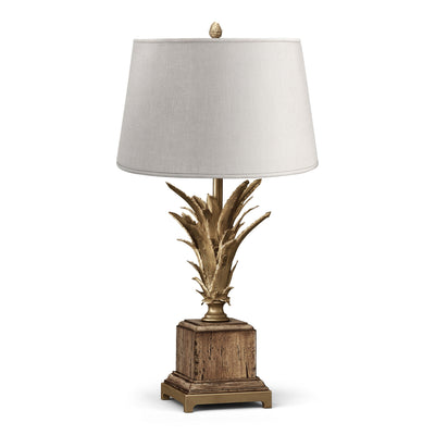 Jonathan Charles Palm Leaf Table Lamp