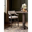 Jonathan Charles Caldera Oscura Dark Arm Chair Bar Stool