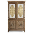 Jonathan Charles Palm Court Starburst Bar Cabinet
