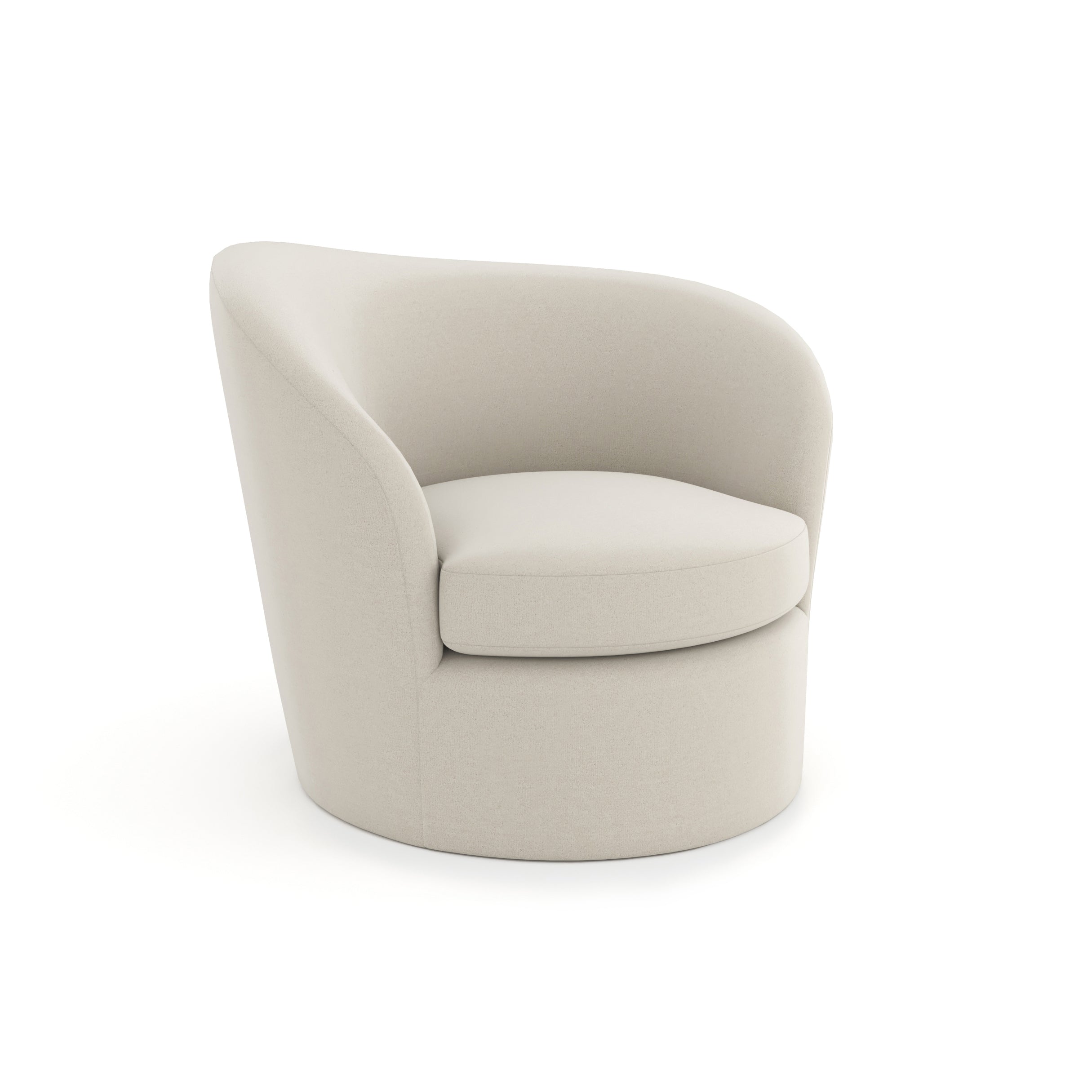 Caracole Upholstery Quasi Raf Swivel Chair