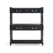 Jonathan Charles Flux Lacquer Etagere 492442-BLA