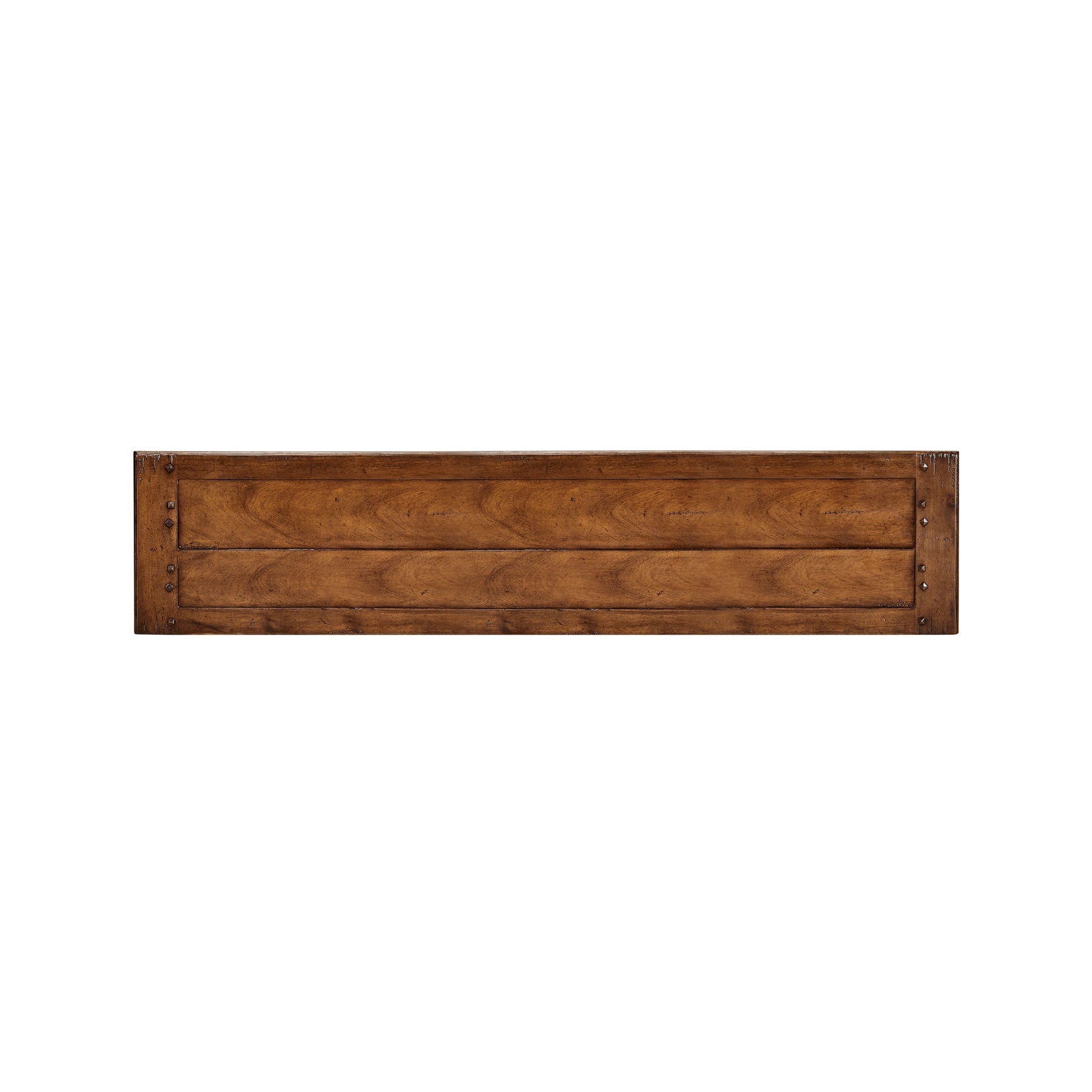 Jonathan Charles Traditional Double Narrow Cabinet with Twin Cupboards