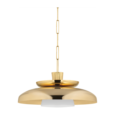 Corbett Ravenna 1 Light 22 inch Vintage Brass Pendant Ceiling Light