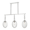 Hudson Valley Lighting Venice 3 Light 43 inch Polished Nickel Island Light Ceiling Light Clearance