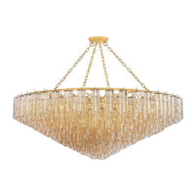 Hudson Valley Lighting Watertown 33 Light 59.5 inch Aged Brass Chandelier Ceiling Light