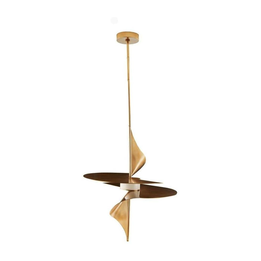 Arteriors Renly Pale Gold Leaf Pendant