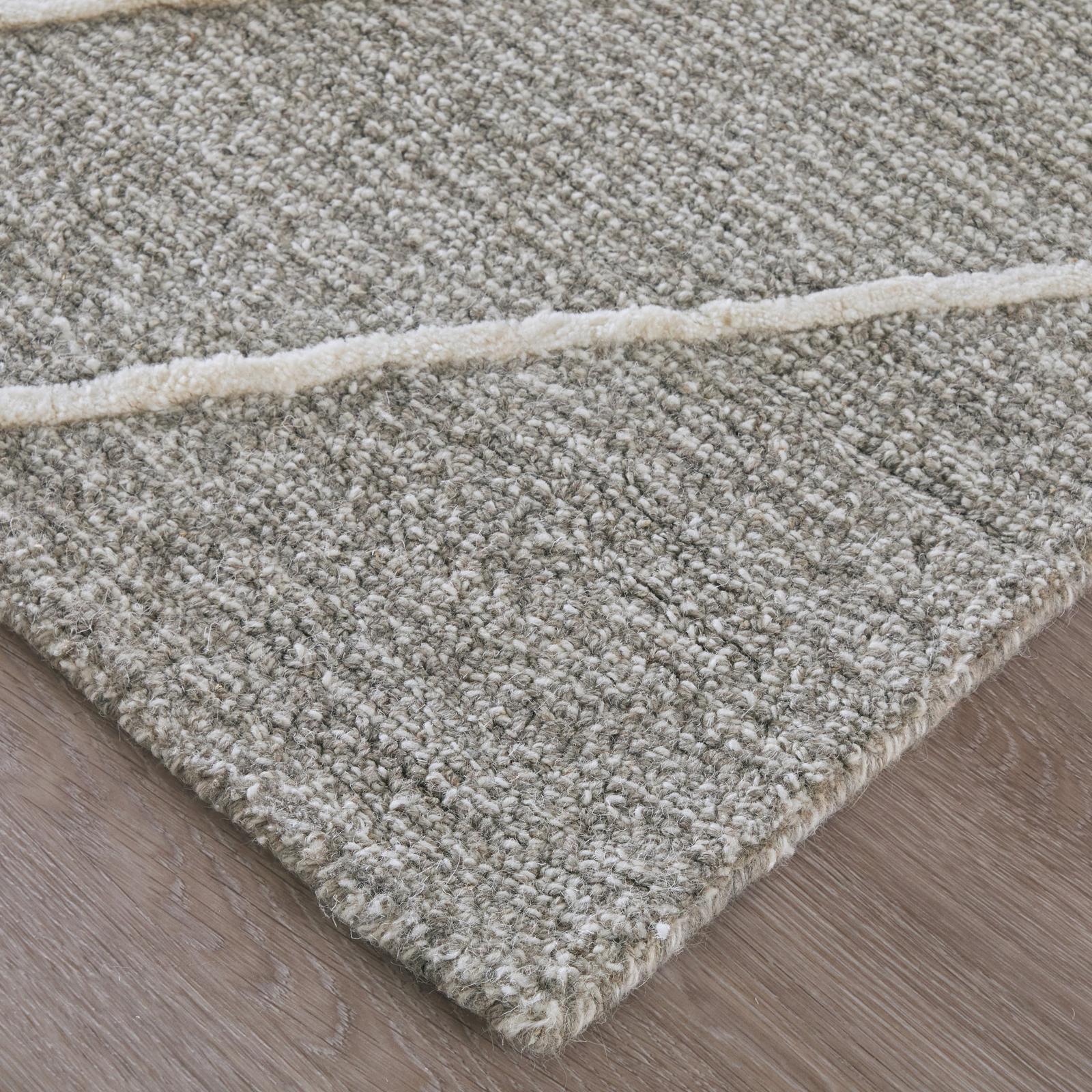 Feizy Euclid T8004 Transitional Abstract, Taupe/Ivory/Gray, 12' x 15' Rug