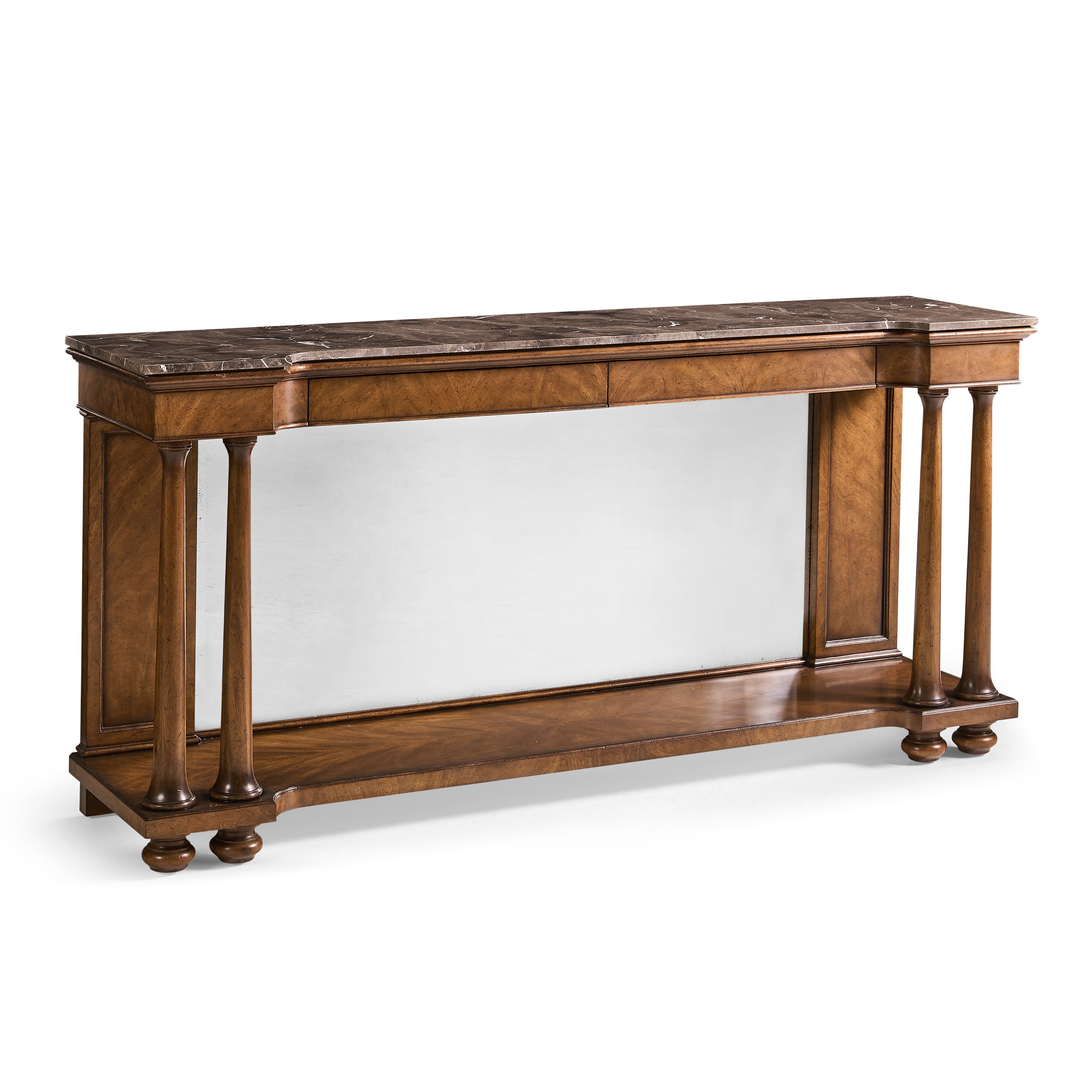 Jonathan Charles Hattie Mirrored Console Table