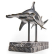 Jonathan Charles Hammerhead Shark Bronze Statue