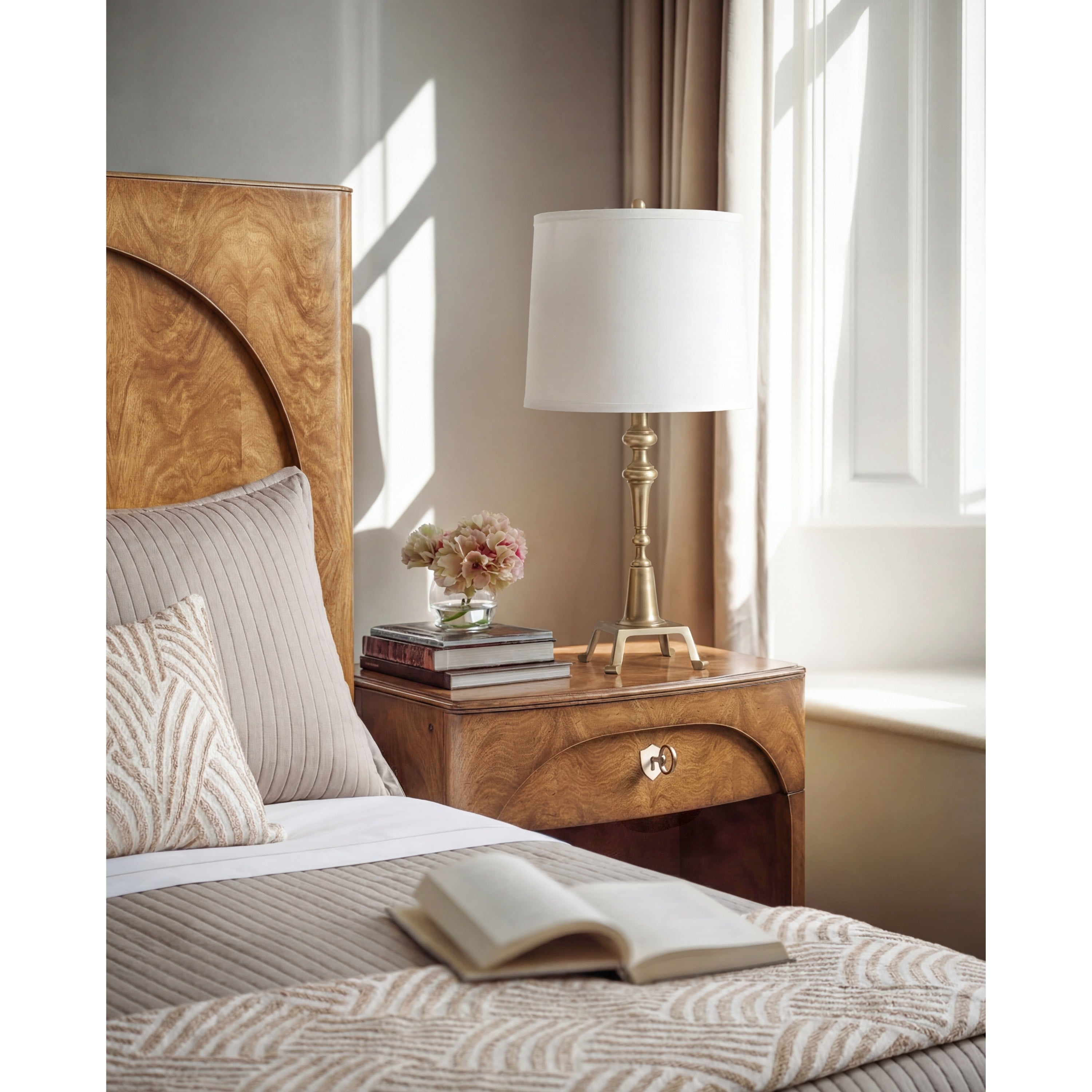Jonathan Charles Orsman Nightstand 1 Drawer 28