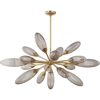 Corbett Cordoba 17 Light Vintage Brass Chandelier Ceiling Light