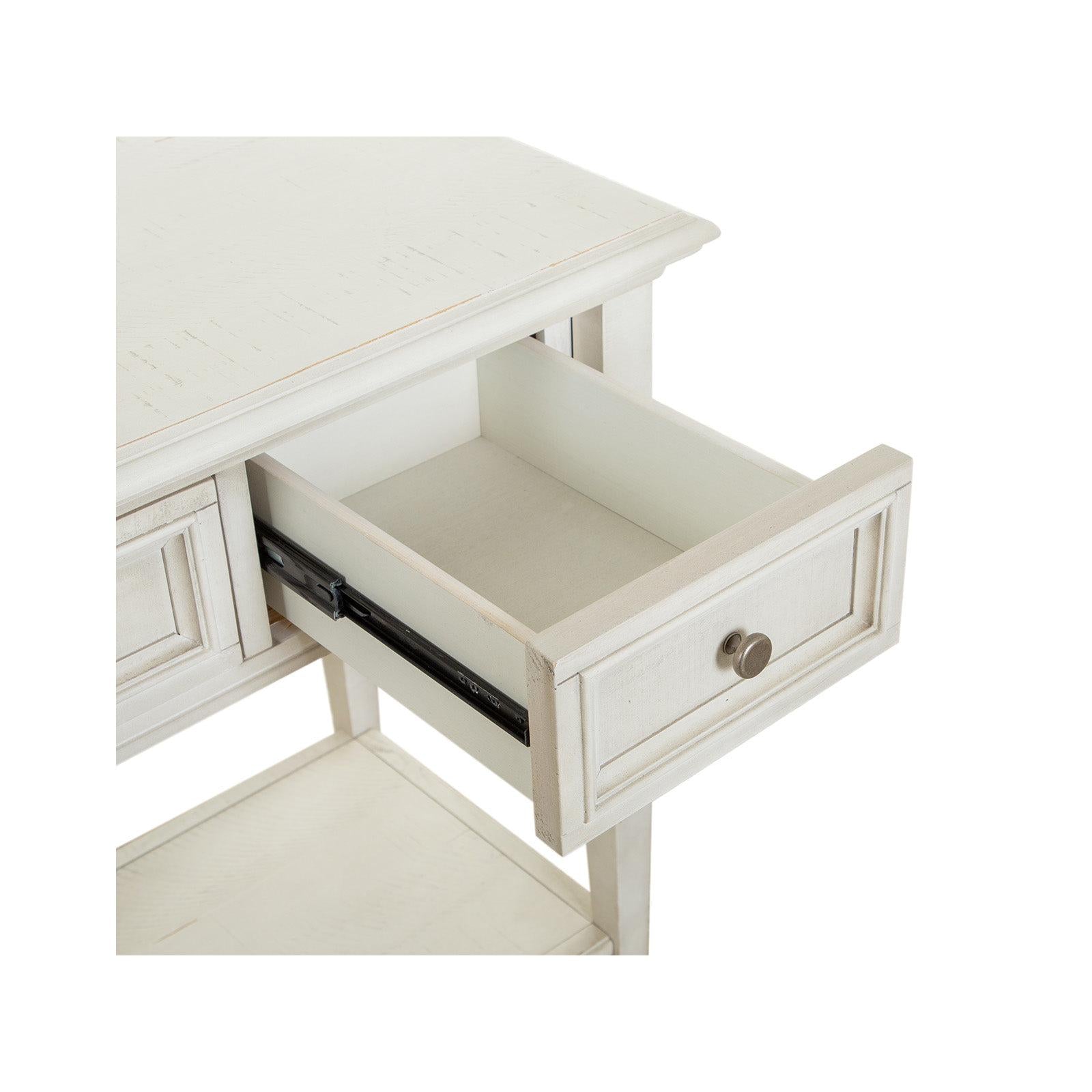 Magnussen Home Newport Alabaster Rectangular Sofa Table
