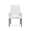 Magnussen Home Lindon Belgian Wheat Upholstered Arm Chair Set of 2